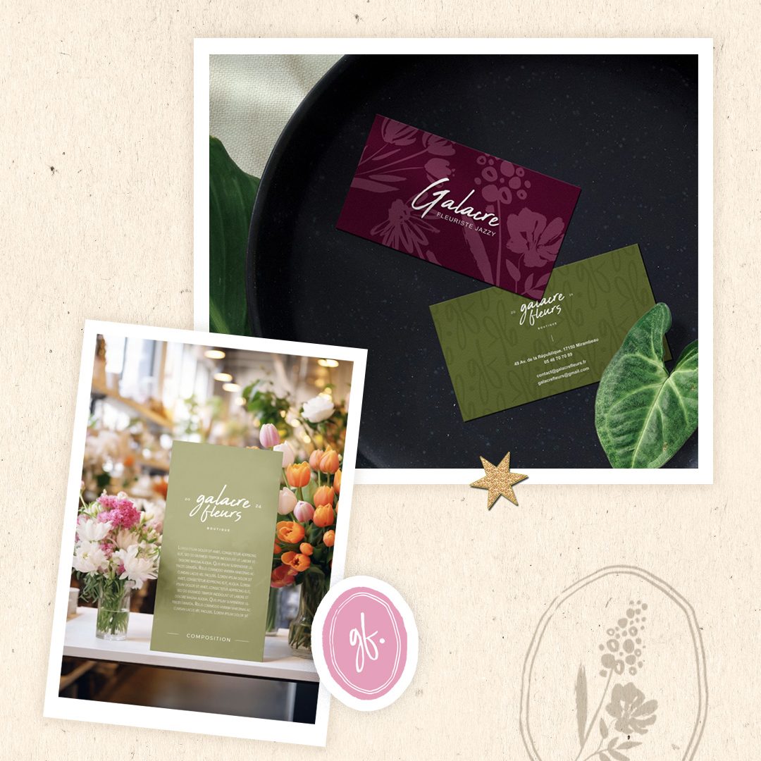 Galacre fleurs carte