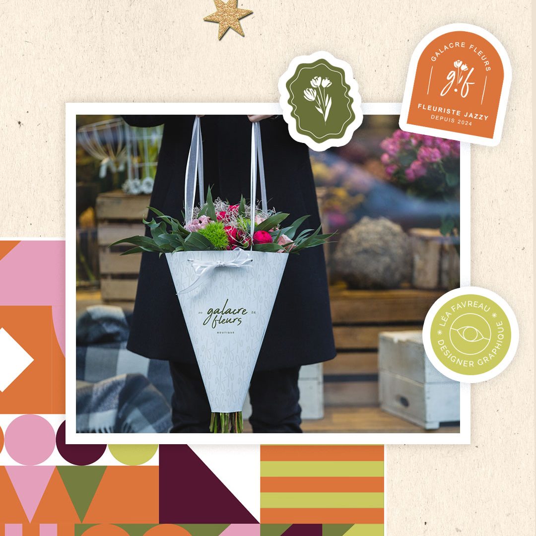 Galacre fleurs mise en situation sac fleur